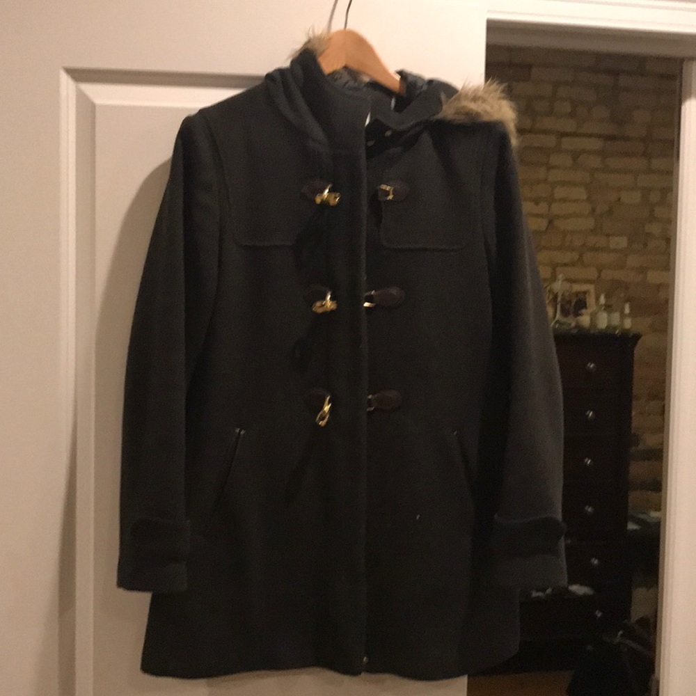 Cole Haan signature army green jacket